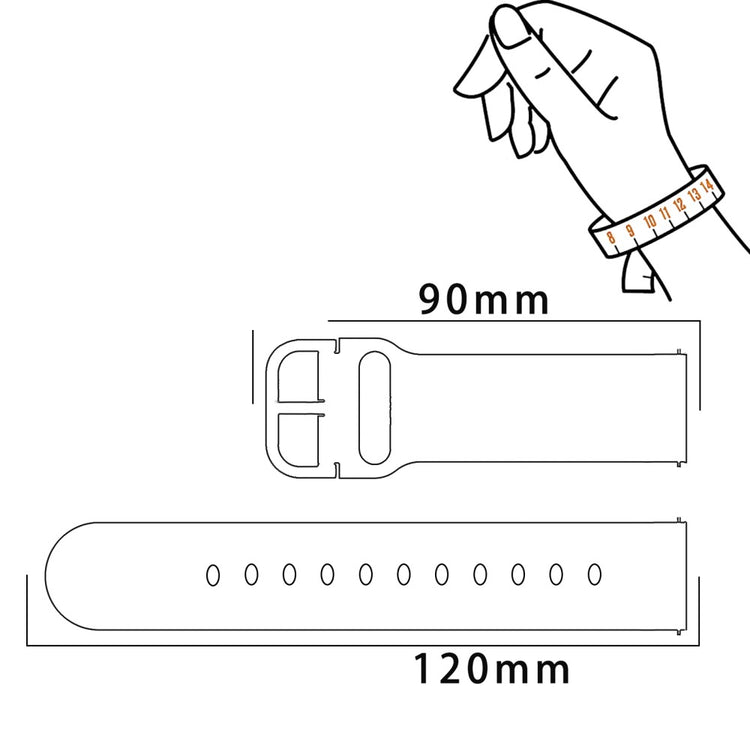 20mm Watch Band Samsung Galaxy Watch6 Classic 43mm 47mm / Watch6 40mm 44mm Genuine Tree LeatherandTPE Strap - Style A#serie_3