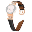 Crown Rhinestone Watch Band Samsung Galaxy Watch Universal 20mm Bracelet Strap with Rose Gold Buckle