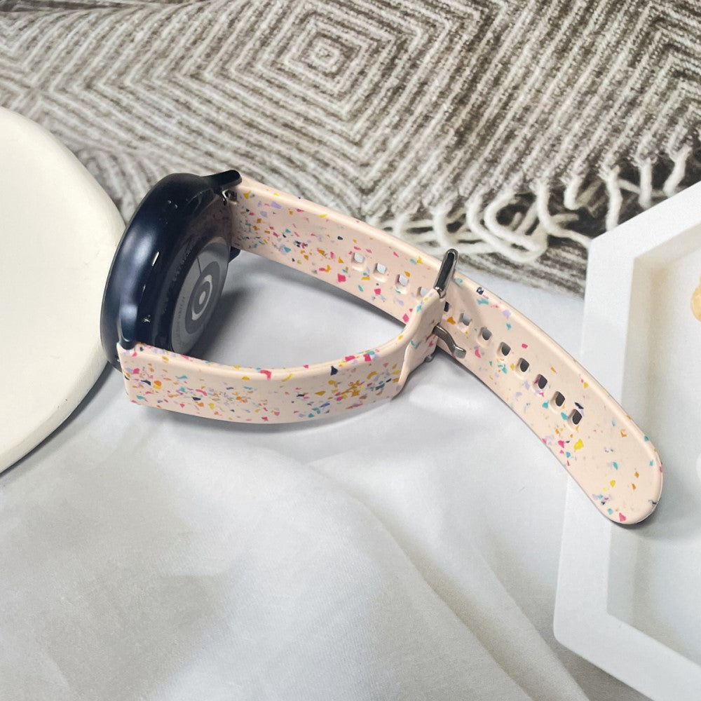 Helt Vildt Pænt Silikone Universal Rem passer til Smartwatch - Pink#serie_2
