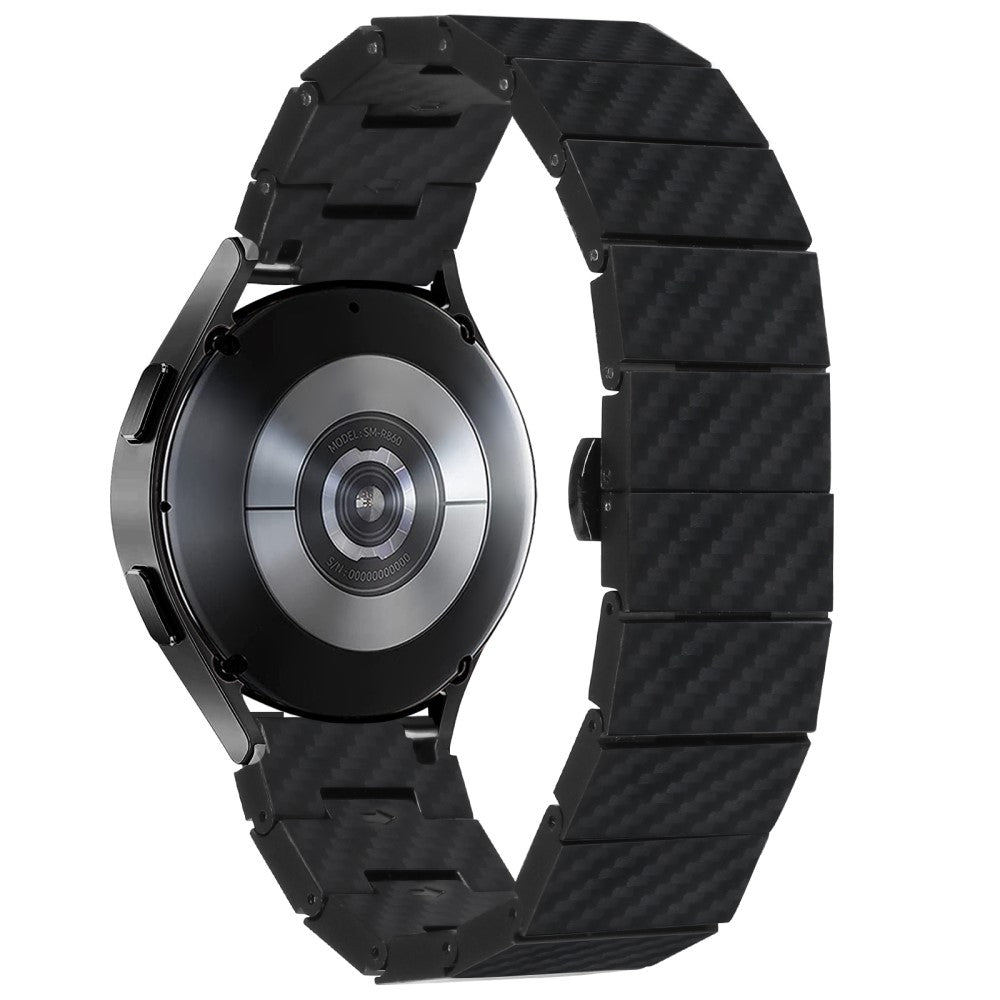 Rigtigt Elegant Metal Universal Rem passer til Samsung Smartwatch - Sort#serie_065