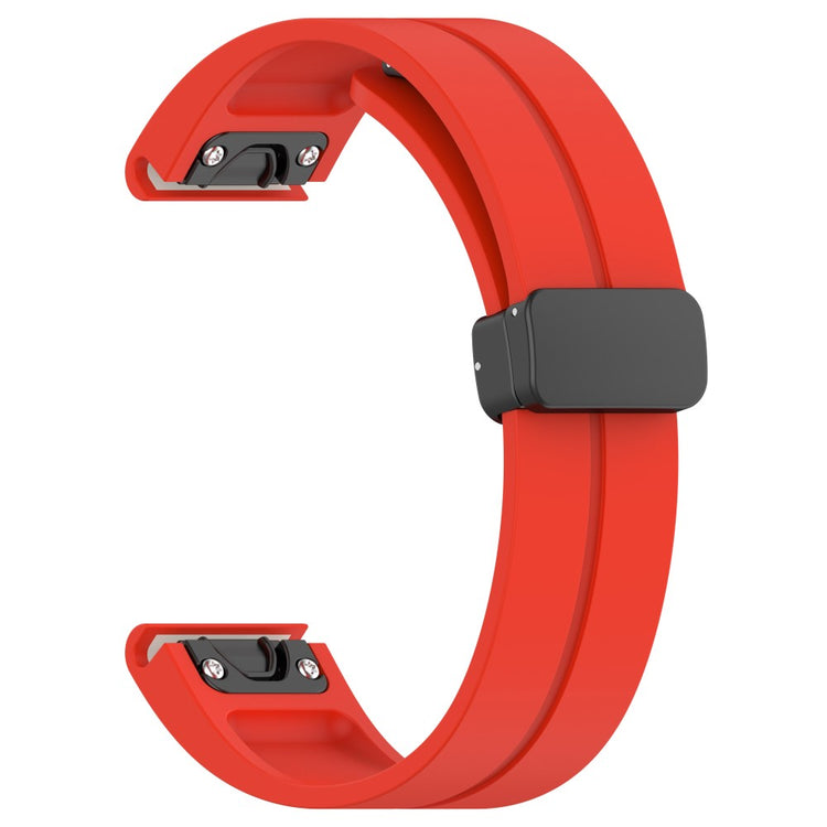 Holdbart Silikone Universal Rem passer til Smartwatch - Rød#serie_7