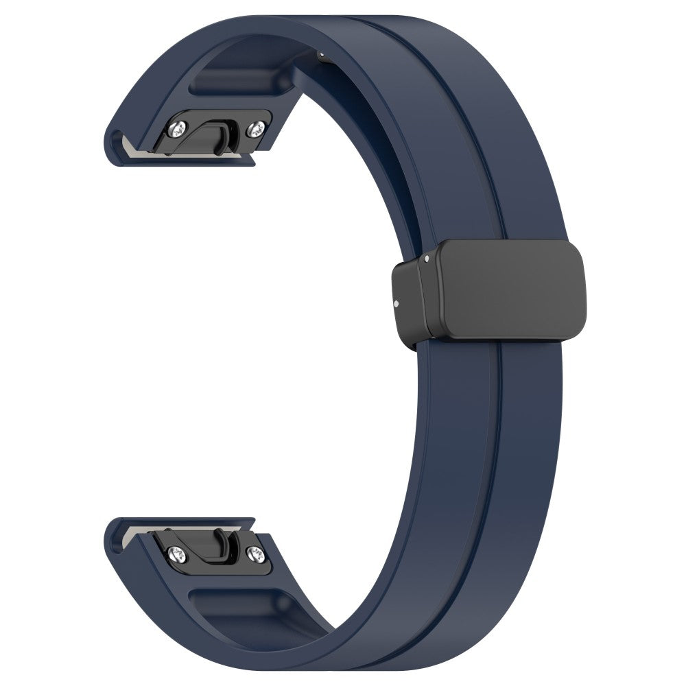 Holdbart Silikone Universal Rem passer til Smartwatch - Blå#serie_11