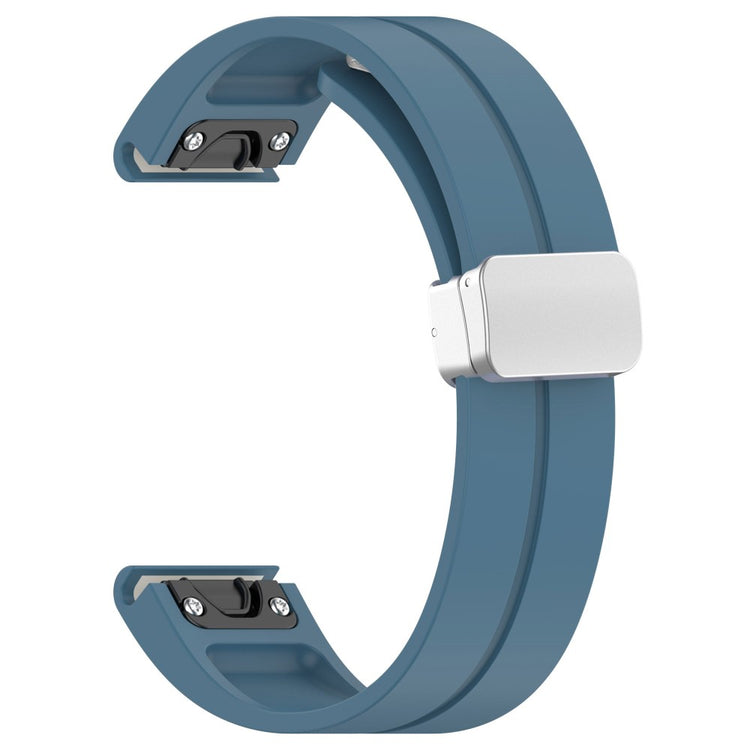 Fortrinligt Silikone Universal Rem passer til Smartwatch - Blå#serie_6