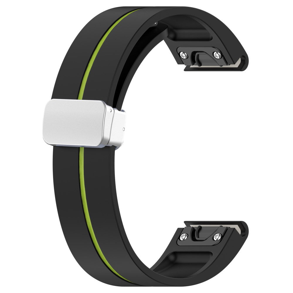 Udsøgt Silikone Universal Rem passer til Smartwatch - Sort#serie_3