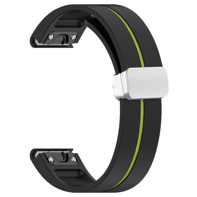 Udsøgt Silikone Universal Rem passer til Smartwatch - Sort#serie_3