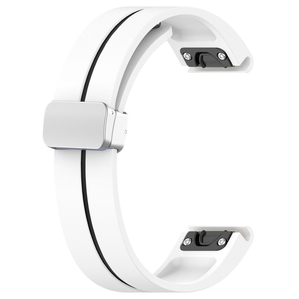 Udsøgt Silikone Universal Rem passer til Smartwatch - Hvid#serie_5