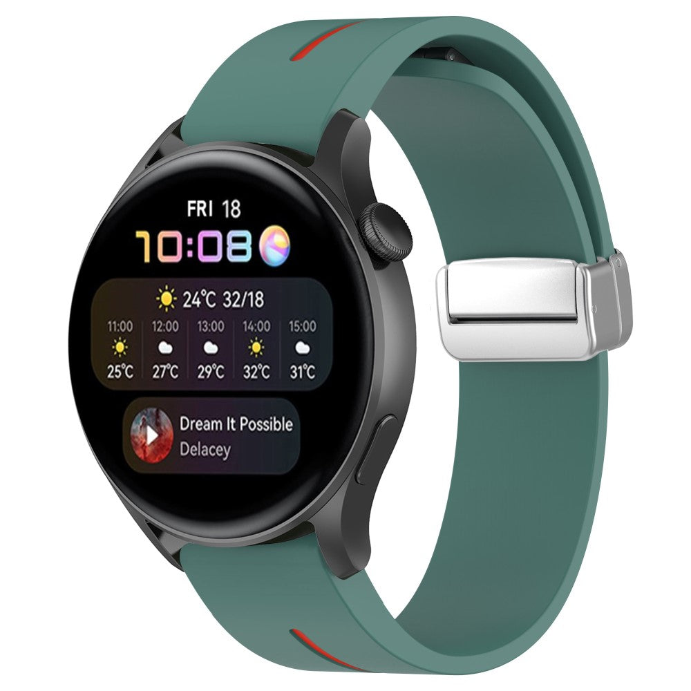 Udsøgt Silikone Universal Rem passer til Smartwatch - Grøn#serie_6