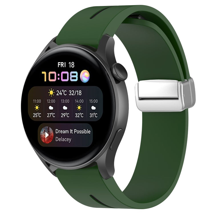 Udsøgt Silikone Universal Rem passer til Smartwatch - Grøn#serie_7