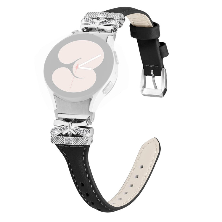 Mega Cool Kunstlæder Universal Rem passer til Samsung Smartwatch - Sort#serie_6