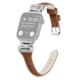 Silver Buckle Wrist Band Apple Watch Ultra 2 / Ultra 49mm / Series 9 45mm / 8 7 45mm / 6 5 4 SE (2022) SE (2023) SE 44mm / 3 2 1 42mm