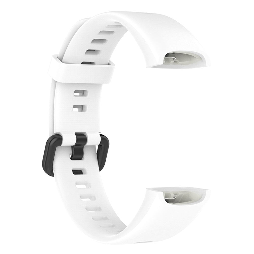 Vildt Slidstærk Silikone Rem passer til Huawei Watch 4 - Hvid#serie_1