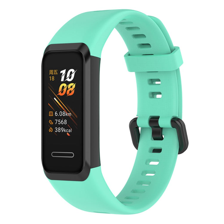 Vildt Slidstærk Silikone Rem passer til Huawei Watch 4 - Blå#serie_4