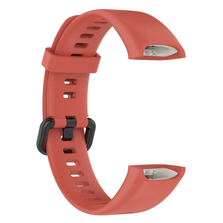 Vildt Slidstærk Silikone Rem passer til Huawei Watch 4 - Orange#serie_6