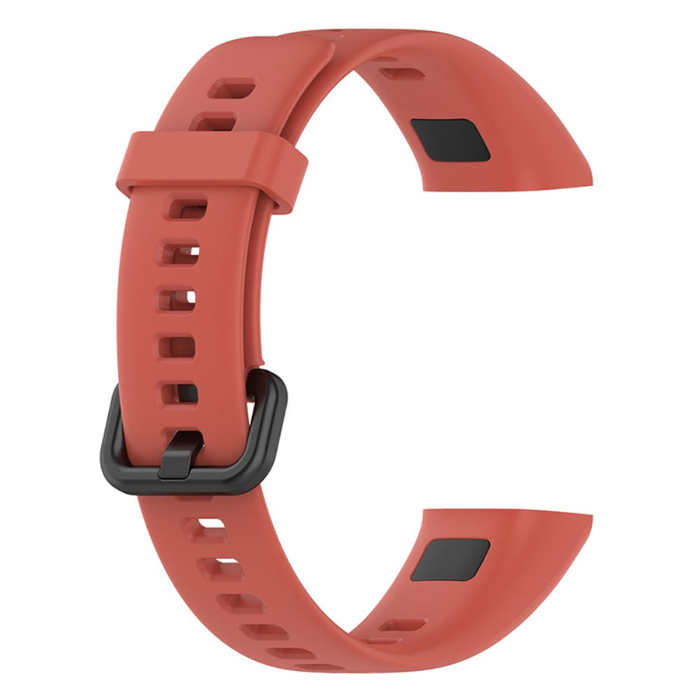Vildt Slidstærk Silikone Rem passer til Huawei Watch 4 - Orange#serie_6