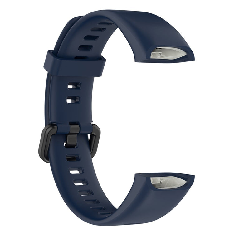 Vildt Slidstærk Silikone Rem passer til Huawei Watch 4 - Blå#serie_9