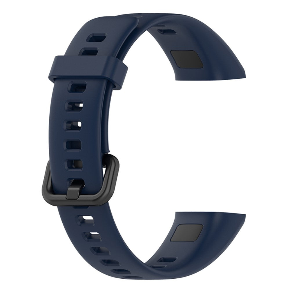 Vildt Slidstærk Silikone Rem passer til Huawei Watch 4 - Blå#serie_9