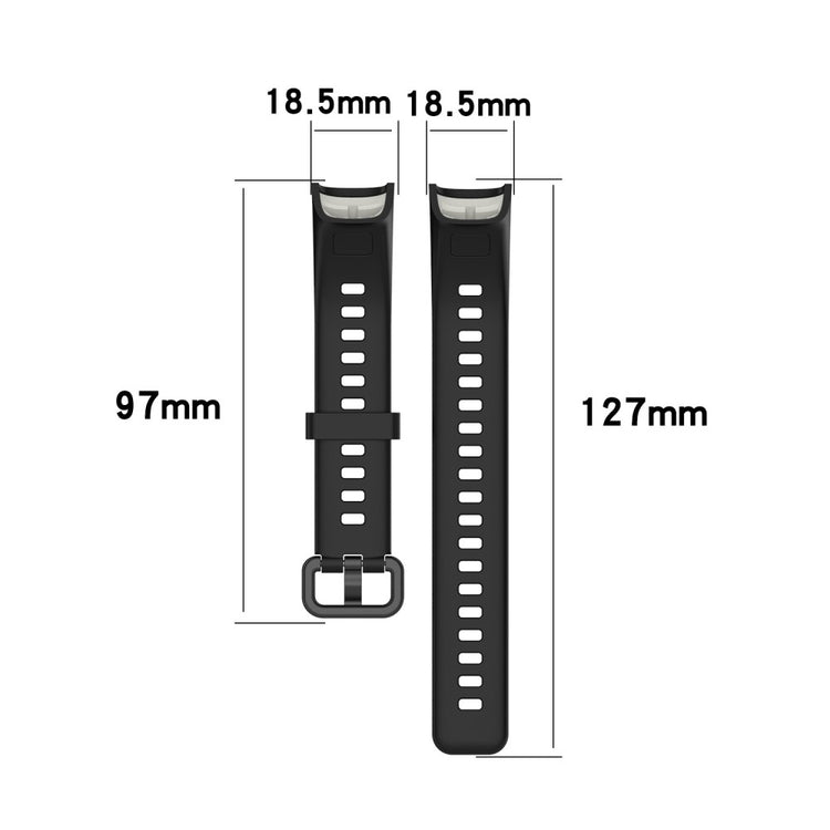 Huawei Watch Band 4 (ADS-B29) Strap Replacement Adjustable Silicone Watch Band - Midnight Blue#serie_9
