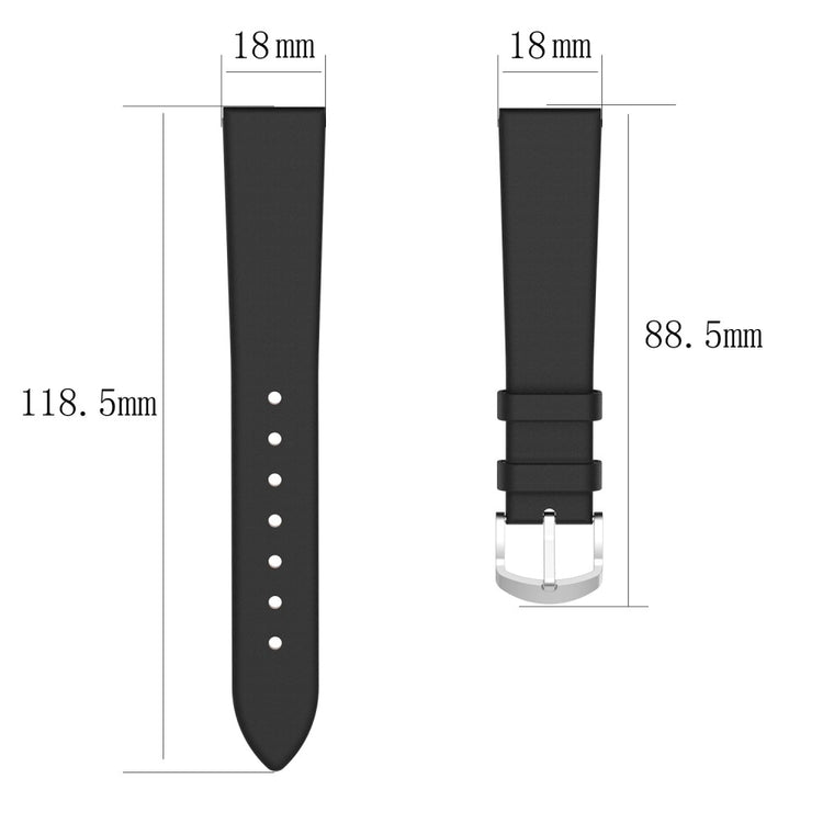 Huawei Watch GT 4 41mm Replacement Strap 18mm Vegan Leather Watch Band - White#serie_2