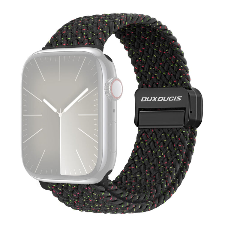 Udsøgt Nylon Universal Rem passer til Apple Smartwatch - Sort#serie_1
