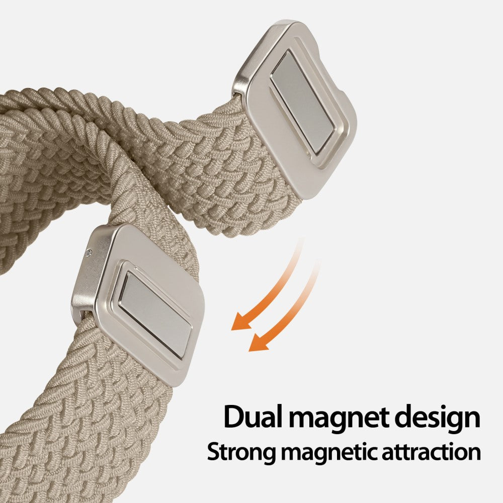 Udsøgt Nylon Universal Rem passer til Apple Smartwatch - Brun#serie_2