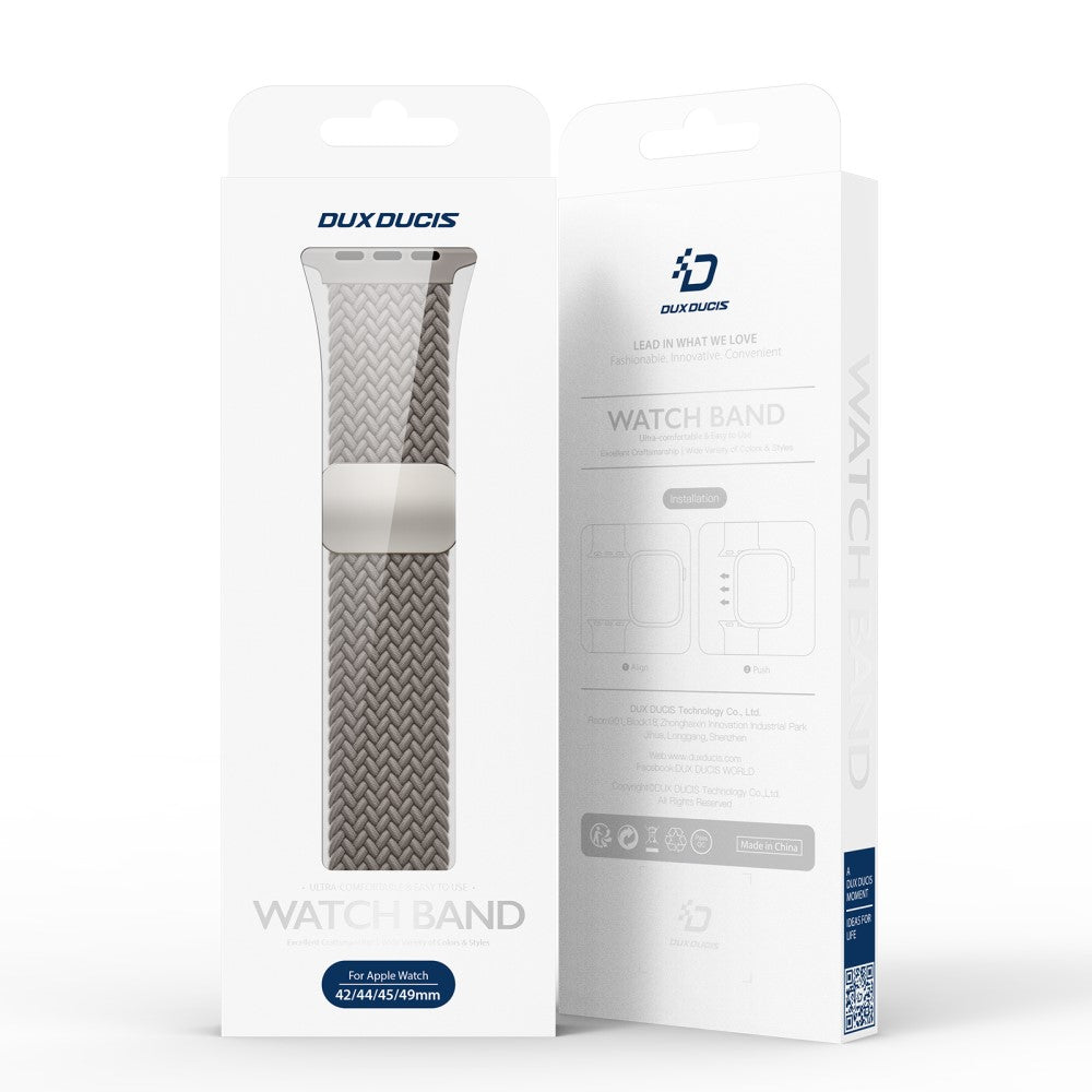 DUX DUCIS Apple Watch Ultra Ultra 2 49mm / 9 8 7 45mm / 6 5 4 SE (2023) SE (2022) SE 44mm / 3 2 1 42mm Watch Band - Clay#serie_3