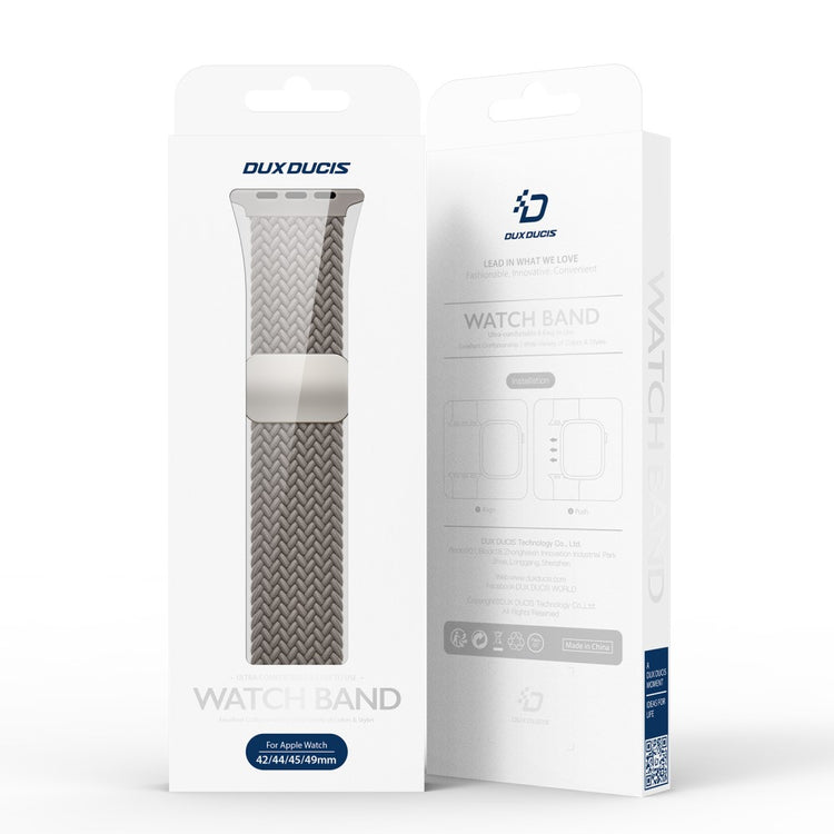 DUX DUCIS Apple Watch Ultra Ultra 2 49mm / 9 8 7 45mm / 6 5 4 SE (2023) SE (2022) SE 44mm / 3 2 1 42mm Watch Band - Clay#serie_3