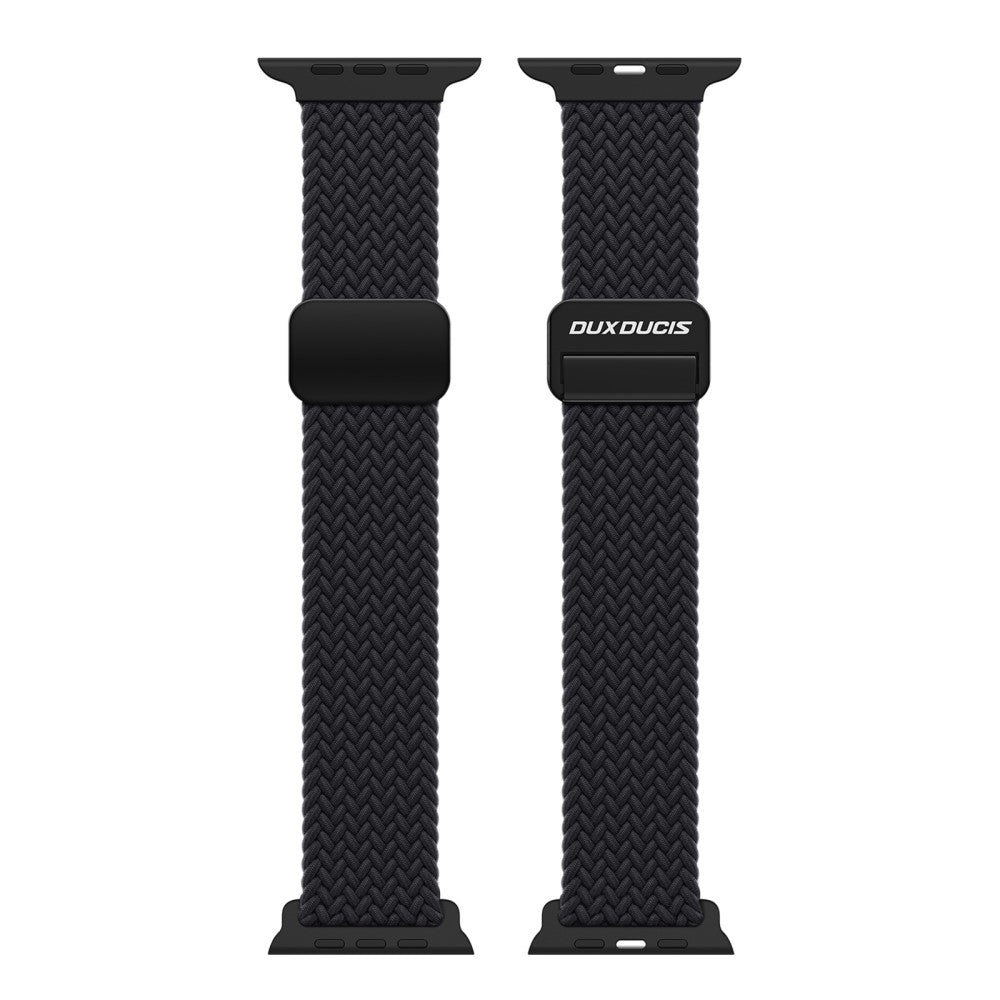 Udsøgt Nylon Universal Rem passer til Apple Smartwatch - Sort#serie_5