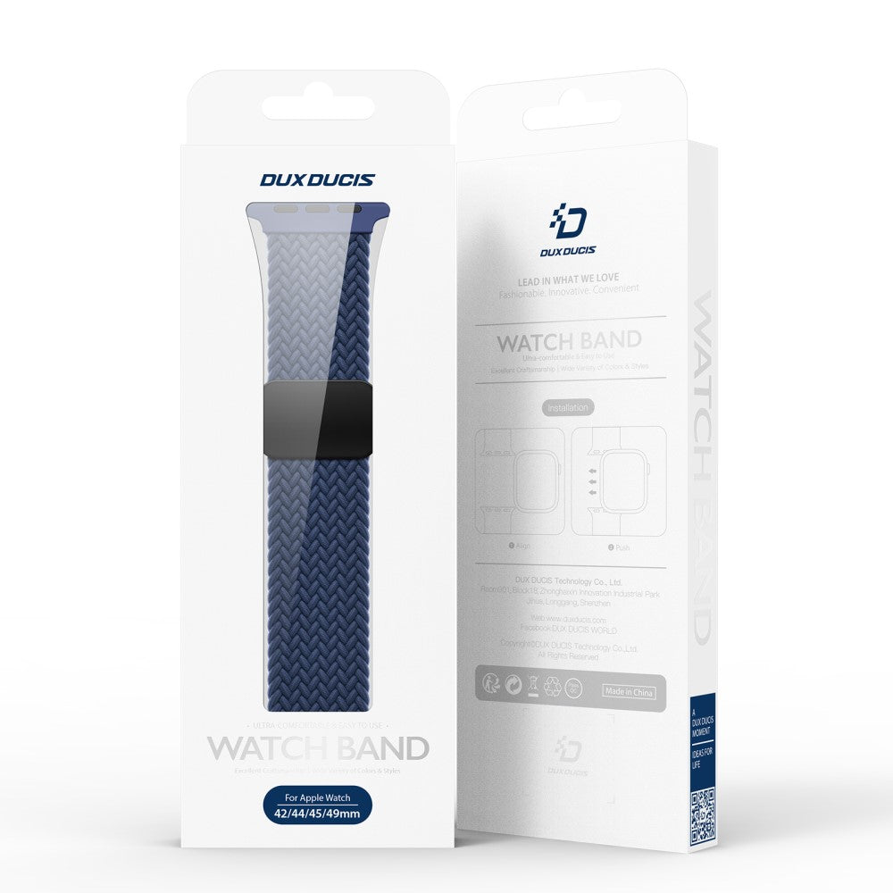 DUX DUCIS Apple Watch Ultra Ultra 2 49mm / 9 8 7 45mm / 6 5 4 SE (2023) SE (2022) SE 44mm / 3 2 1 42mm Watch Band - Storm Blue#serie_7