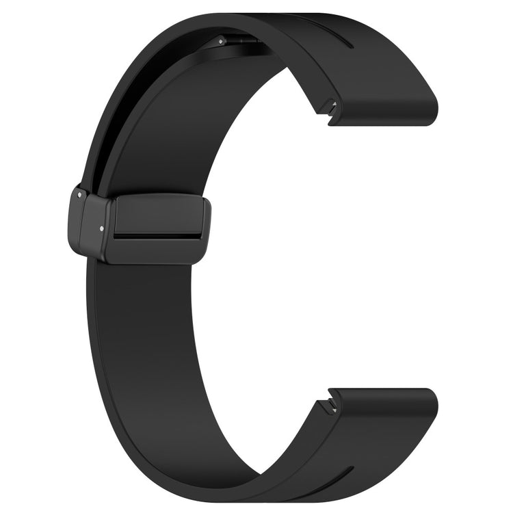 Fremragende Silikone Universal Rem passer til Smartwatch - Sort#serie_1