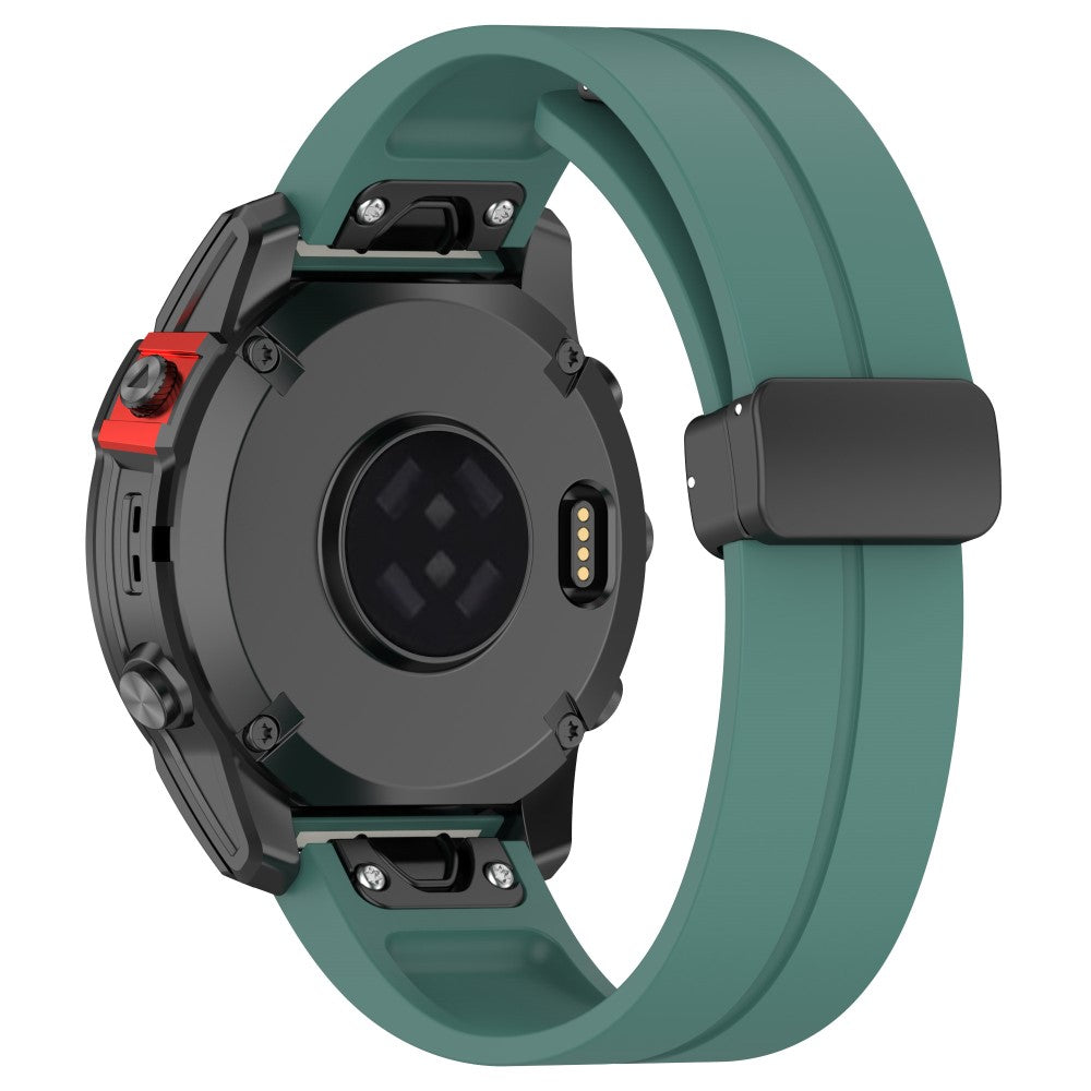 Fremragende Silikone Universal Rem passer til Smartwatch - Grøn#serie_5
