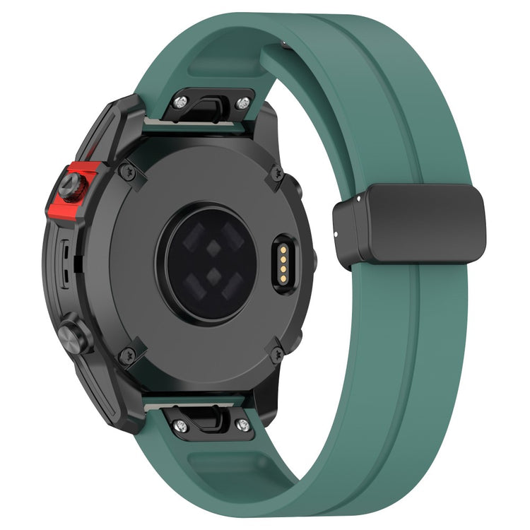 Fremragende Silikone Universal Rem passer til Smartwatch - Grøn#serie_5