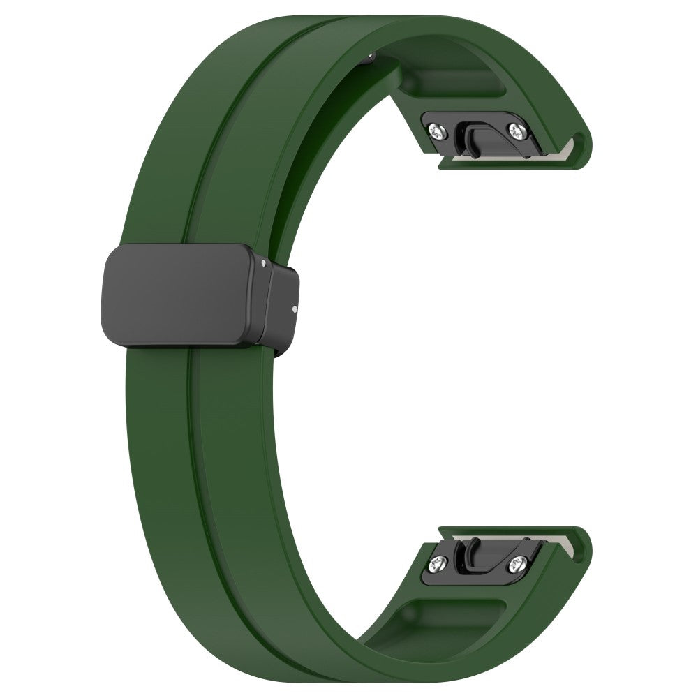 Fremragende Silikone Universal Rem passer til Smartwatch - Grøn#serie_9