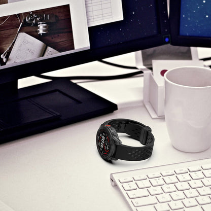 Godt Silikone Universal Rem passer til Smartwatch - Grøn#serie_7