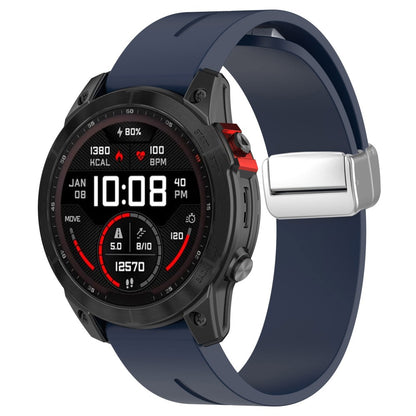 Super Godt Silikone Universal Rem passer til Smartwatch - Blå#serie_11