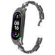 Xiaomi Smart Band 8 Watch Bracelet Rhinestones Decor Metal Strap Replacement