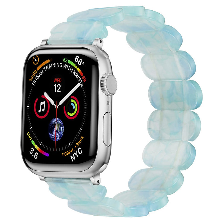 Watch Band Apple Watch Ultra 2 Ultra 49mm / 45mm / 44mm / 42mm Elastic Resin Strap - Green#serie_1