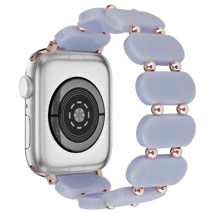 Sejt Silikone Universal Rem passer til Apple Smartwatch - Blå#serie_6