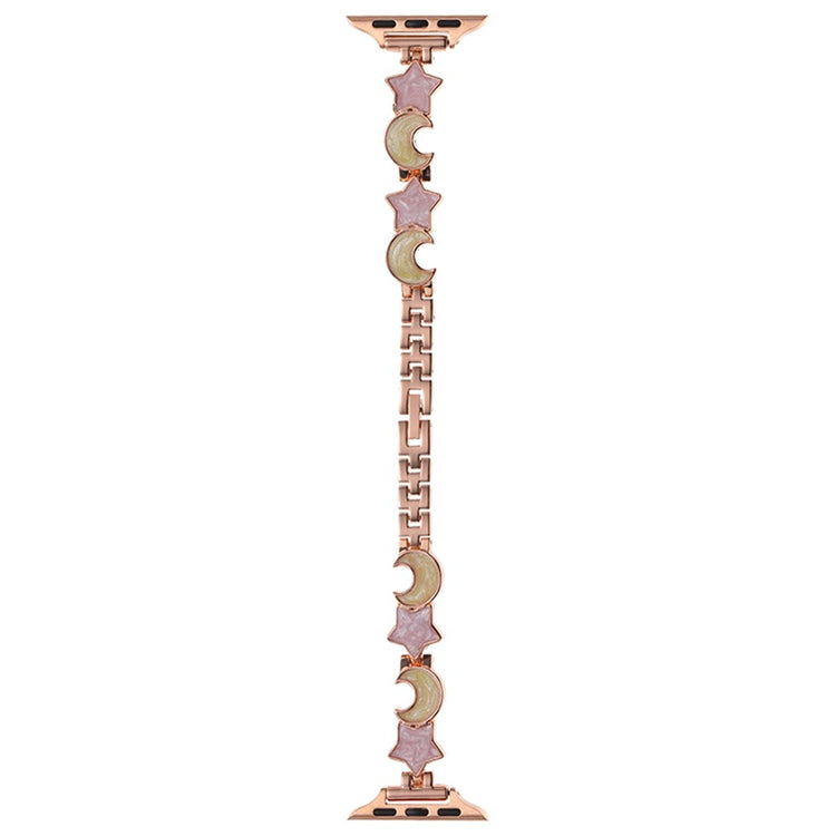 Apple Watch 49mm / 45mm / 44mm / 42mm Watch Band Zinc Alloy Strap - Rose Gold#serie_4