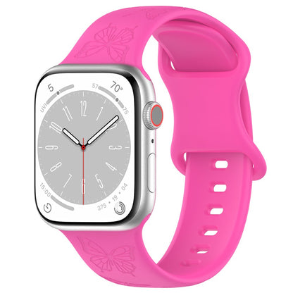 Vildt Godt Silikone Universal Rem passer til Apple Smartwatch - Pink#serie_10