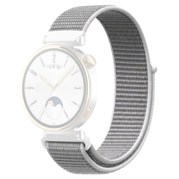 Huawei Watch GT 4 41mm / Garmin Venu 3S Watch Band 18mm Nylon Loop Adjustable Wrist Strap - Seashell#serie_6