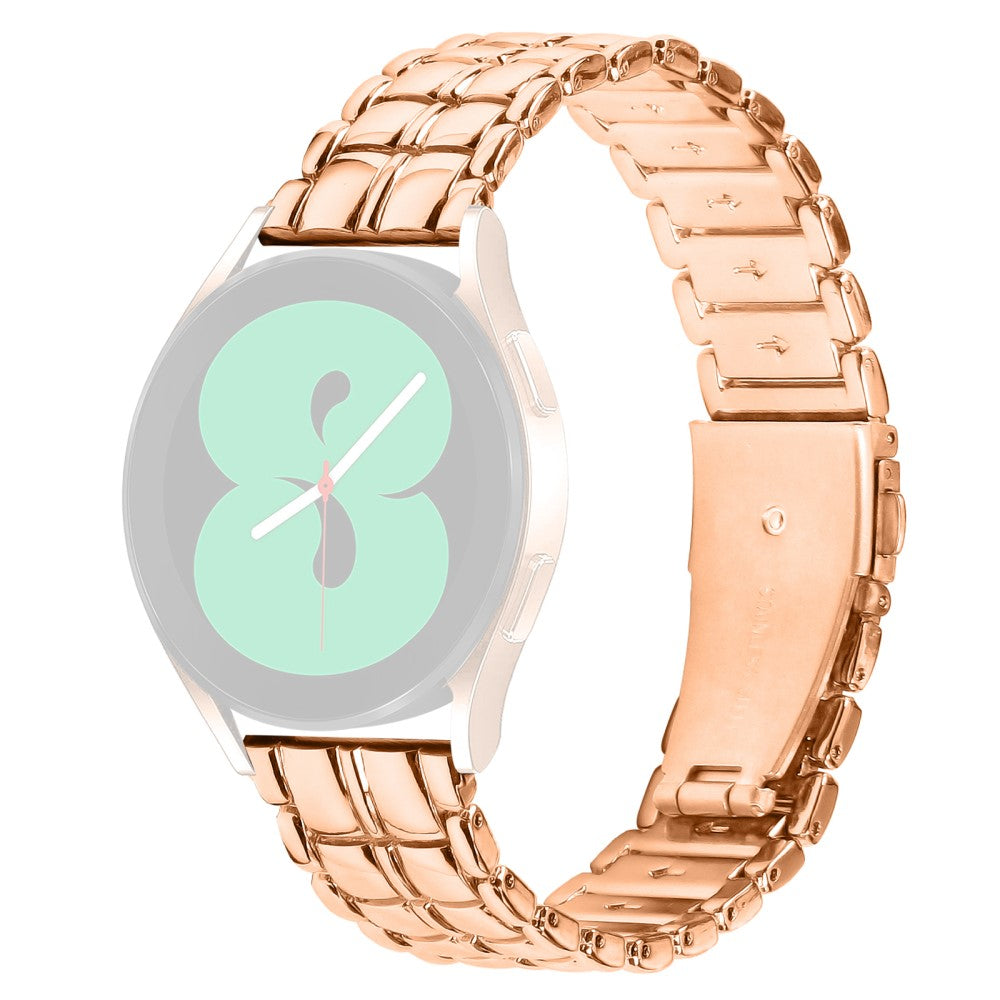 Skøn Metal Universal Rem passer til Samsung Smartwatch - Pink#serie_3