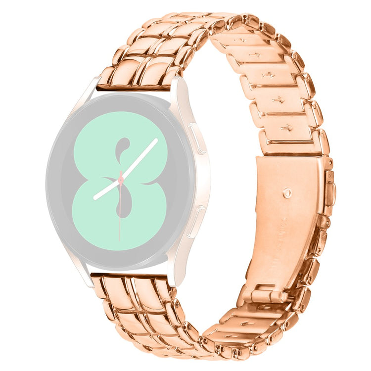 Skøn Metal Universal Rem passer til Samsung Smartwatch - Pink#serie_3