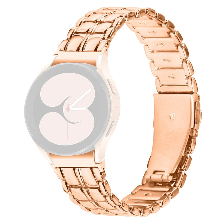 Super Fantastisk Metal Universal Rem passer til Samsung Smartwatch - Pink#serie_1
