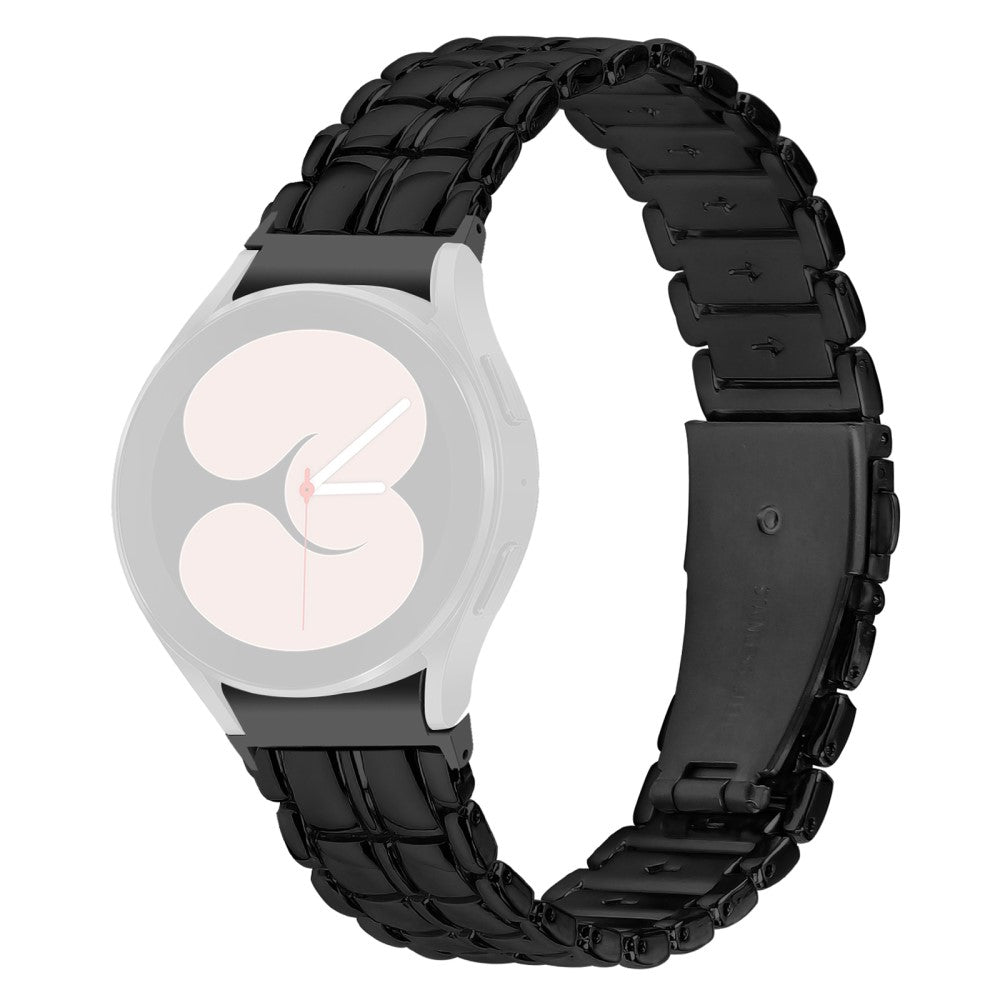Super Fantastisk Metal Universal Rem passer til Samsung Smartwatch - Sort#serie_2
