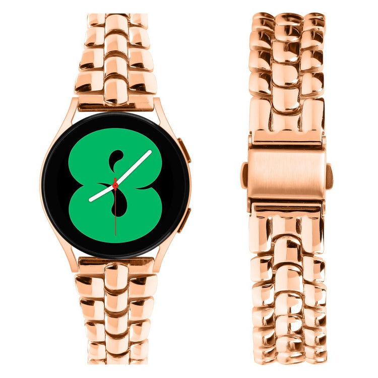 Mega Kønt Metal Universal Rem passer til Samsung Smartwatch - Pink#serie_2