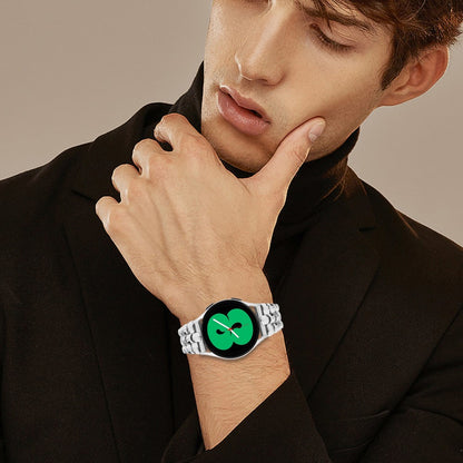 Garmin Vivomove / Vivomove HR Stainless Steel Smart Watch Strap 20mm - Silver#serie_1