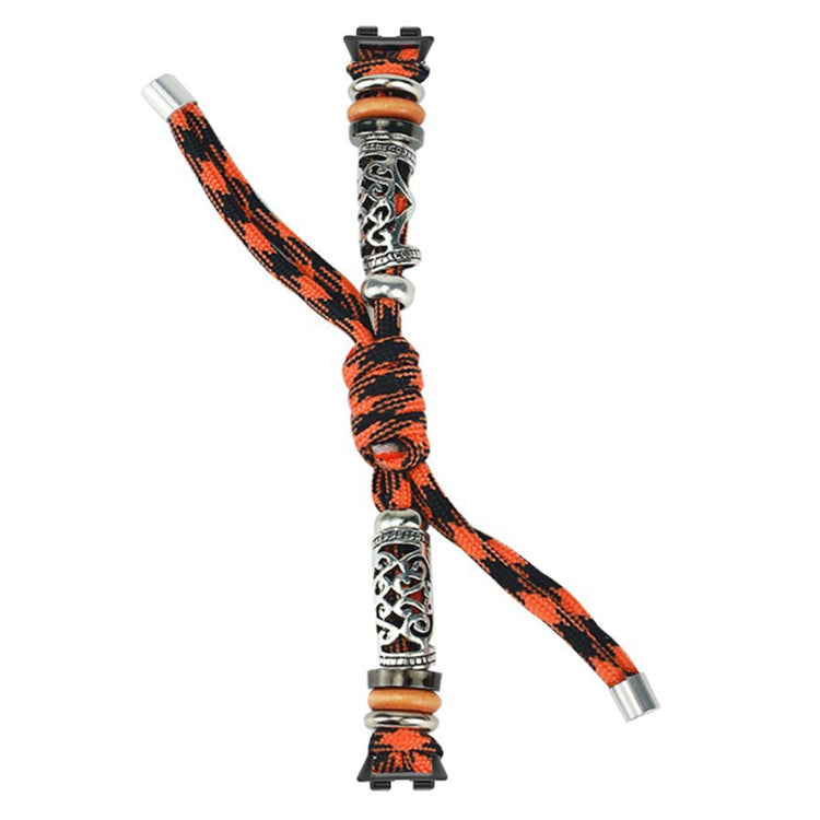 Fortrinligt Nylon Rem passer til Huawei Band 8 - Orange#serie_1