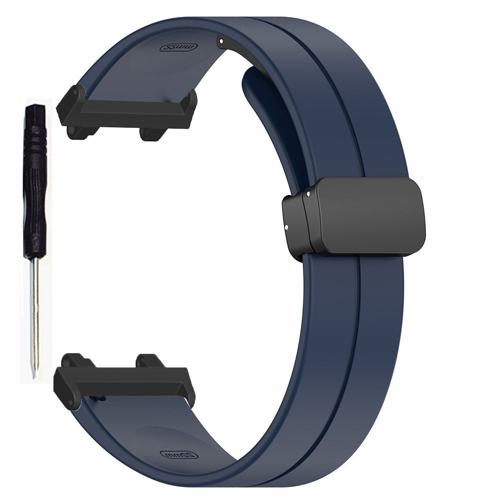 Super Elegant Silikone Rem passer til Amazfit T-Rex 2 - Blå#serie_10