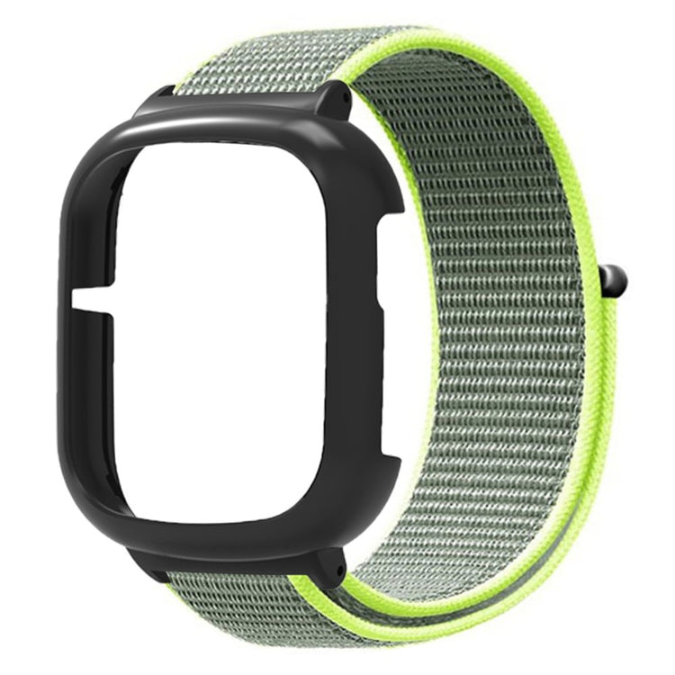 Honor Watch 4 Strap Adjustable Nylon Sport Watch Bands with Watch Case - Bright Yellow#serie_5