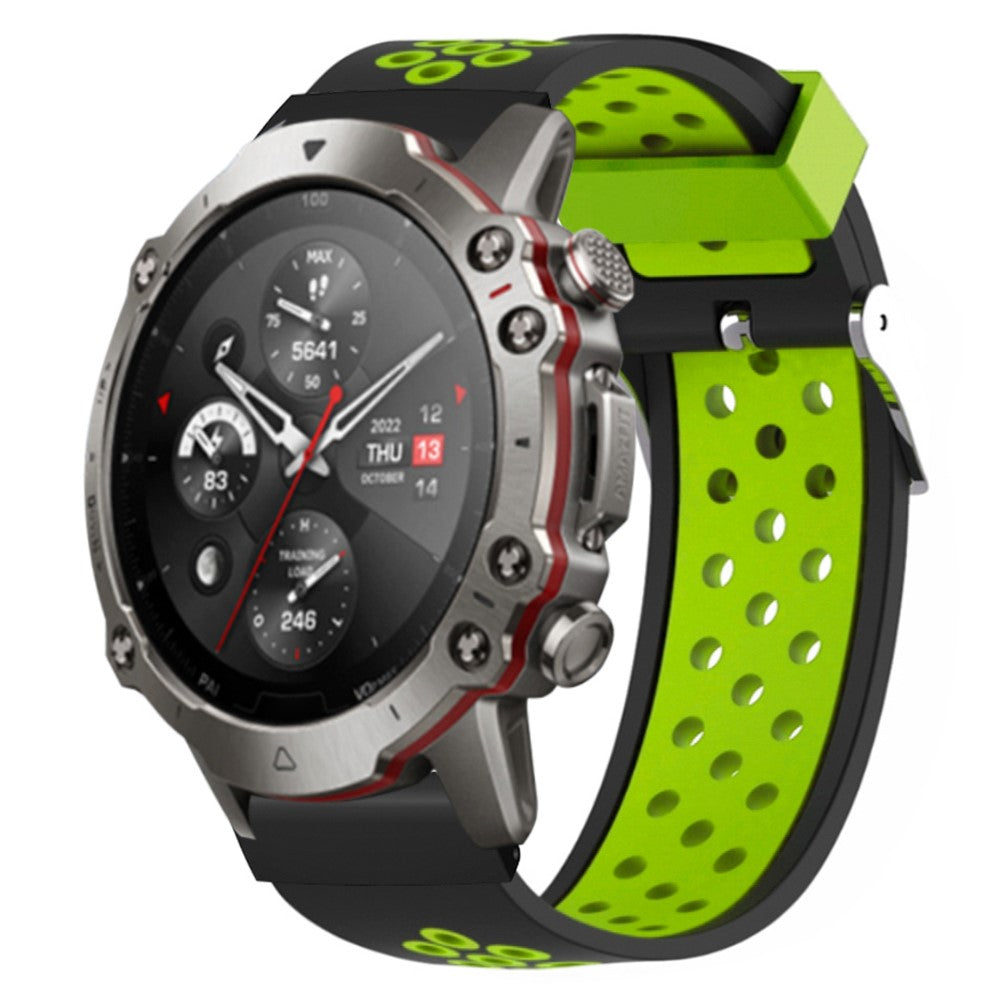 Superflot Silikone Universal Rem passer til Smartwatch - Grøn#serie_4